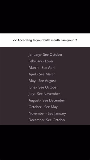 according to birth month iam. your ,🤔 // #shorts #birthmonth #love
