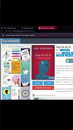 Cómo descargar libros fácilmente en formato EPUB y PDF