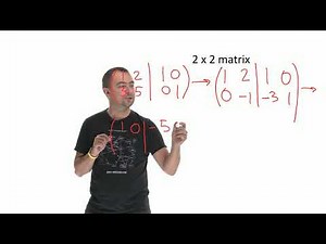 Finding inverse of a matrix using Gauss-Jordan Method