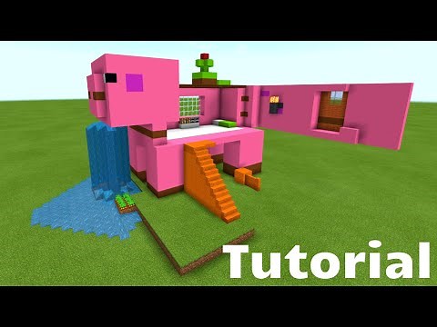 Lego Minecraft The Pig House Tutorial