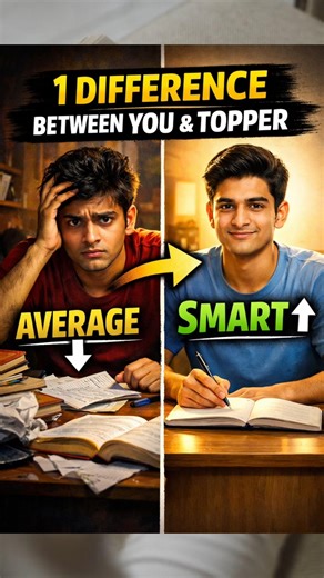 99% Students Yeh Secret Nahi Jaante 🤯 #studytips #topper #exam