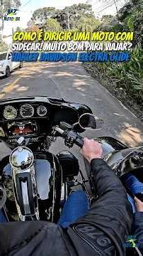 What's It Like to Ride a Sidecar Motorcycle? Great for Road Trips? Harley Davidson Electra Glide🏍️