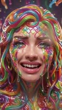 When you accidentally eat the decor at Candyland #surrealcomedy #eyecandy #fantasyart