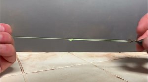 Simplest loop knot for fishing I know! - How to tie a easy loop knot