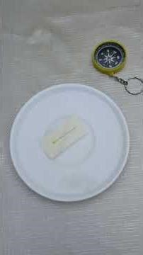 Comment fabriquer une boussole.كيف أصنع بوصلة بأدوات بسيطة