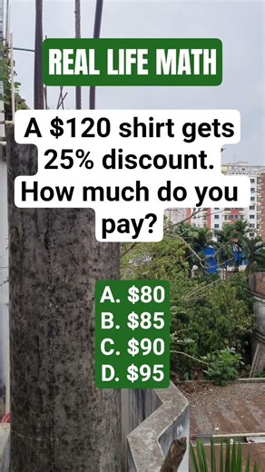 REAL LIFE MATH | #iqtest #puzzle #mathtest #mathstricks