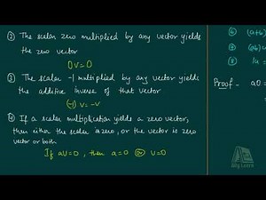 Elementary Properties of Vector Spaces