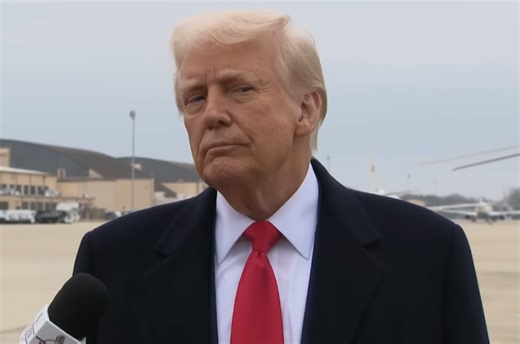 Video Of What Reporter Does To Trump While Talking To Media Goes Viral, Some Call It 'Disrespectful'