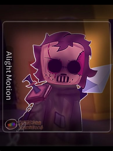 Slasher gets sensitive 🥺 #alightmotion #animation #roblox #forsaken #shorts