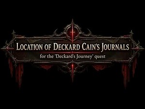 Diablo 4 Season 15: All 10 Deckard Cain Journal Locations | Unlock Old Tristram