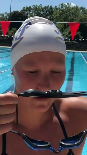 How to Put on Goggles Like a Swimmer!