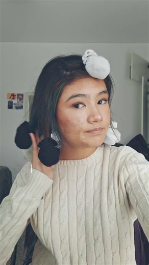 Heatless Curls Taking Out Routine for Back to School