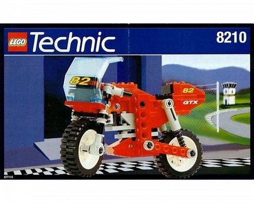 LEGO 8210-1 Nitro Bike GTX / GTX 500 (Technic 1995)