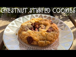 The BEST Fall Cookies 🍪 Easy Recipe with Chestnut Cream Filling - Autumn Baking Inspiration