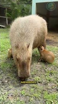 Why Does Every Animal Love Capybaras? 🤯🦫
