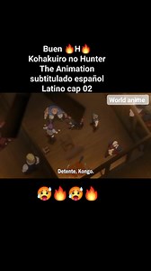 Buen 🔥H🔥 Kohakuiro no Hunter The Animation subtitulado español Latino cap 02 | Mundo anime