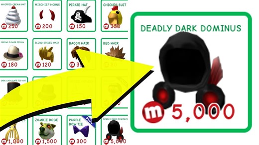 Buying the deadly dark dominus lost forever in Roblox history