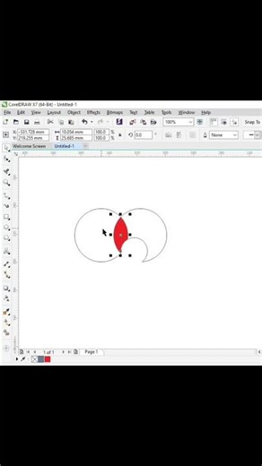 CorelDRAW X7 Flower Logo Design Tutorial 🌸 Easy Step by Step
