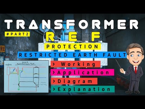 ✅️Transformer REF Protection Explained With Diagram | Working | Application | Restricted Earth Fault