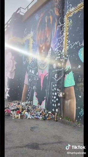 Juice WRLD Memorial in Chicago