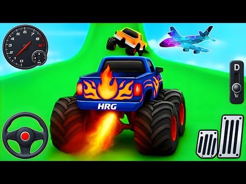 Monster Truck Mega Ramp Extreme Racing - Impossible GT Car Stunt Driving - Android Gameplay #21