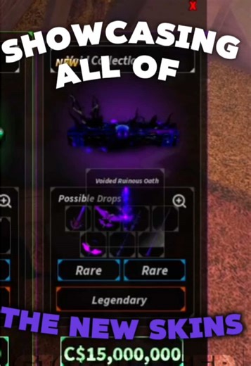 All of the New limited skins in Fisch. I’mma go broke soon bc of these crates 😭🙏 #roblox #fisch #robloxfyp #fypシ゚viral #robloxtiktok