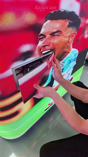Quick Installation Process for Front-Facing GOB Modules #eagerled #leddisplay #ledscreen