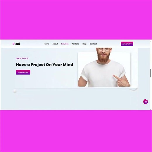 Student Developer Portfolio Website Free Source Code 💼 #shorts