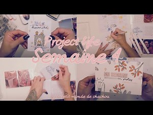 [TUTORIEL ] PROJECT LIFE :SEMAINE 4 #projectlife #scrapbooking #tutorial