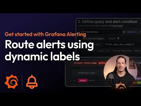 Get started with Grafana Alerting: Route alerts using dynamic labels