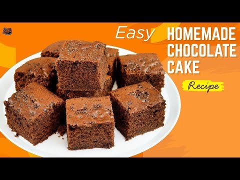 Easy Homemade Chocolate Cake 🍫 | Small Cake Recipe Anyone Can Make!