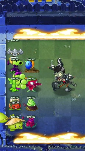 teams vs skunk punk #pvz #pvz2 #plantsvszombies #pvzgameplay #gaming #mvpvz