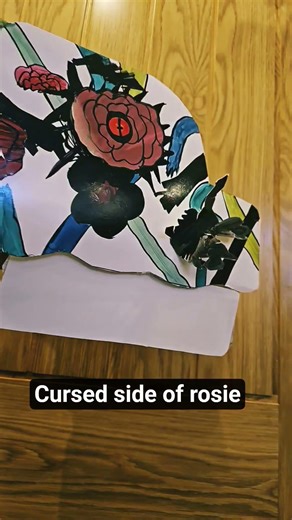 the main side ,ith cursed side and the front.... #paperdragon #trend #fypシ゚viral #fyp #viral