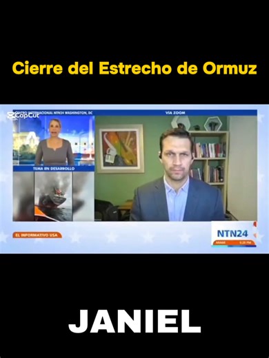El cierre del estrecho de #Ormuz es una disrupción miy importabte en la cadena de suministro del mercado energético global #Barranquilla #Colombia #Iran #israel @NTN24