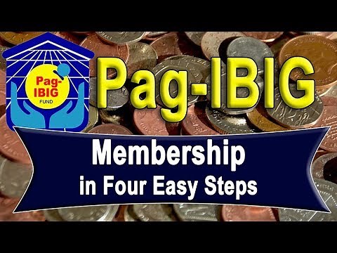 Pag-IBIG Membership in Four Easy Steps | (Update)