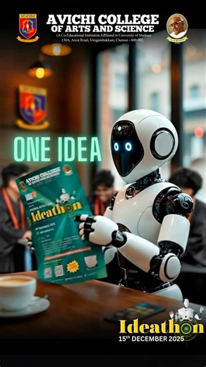 Avichi College on Instagram: "🌐 AVICHI COLLEGE OF ARTS AND SCIENCE presents FINCRIME DETECTION IDEATHON – Inter-College Innovation Challenge Step into a dynamic arena where technology meets intelligence. In collaboration with IQAC, this Ideathon calls forward-thinking students to craft transformative solutions for the future of financial crime prevention. 📅 15 December 2025 📍 AVM Auditorium Sub-Themes: 1️⃣ AI & ML in Fraud Detection 2️⃣ Blockchain for Transparency & AML 3️⃣ Deepfake, Voice & 