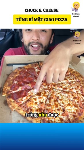 Chuck E. Cheese used to secretly deliver pizza.