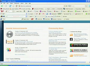 Free, Full Joomla Tutorial (read notes below)