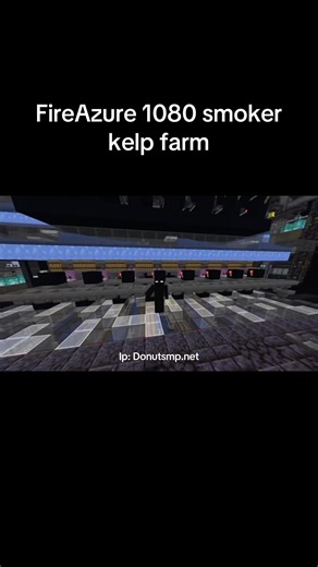 FireAzure kelp farm dm for schematic#smp #minecraft #donutsmp #viral #fyp