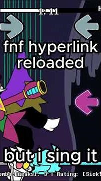 FNF HYPERLINK RELOADED: but i sing it #fridaynightfunkinmod #fnf #undertale