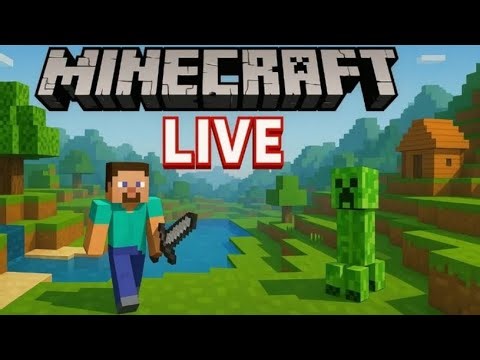 🔴MINECRAFT LIVE.🔴 PUBLIC SMP 24/7ONLINE | CRACKED JAVA /BEDROCK &\nPOCKET EDITION#minecraft