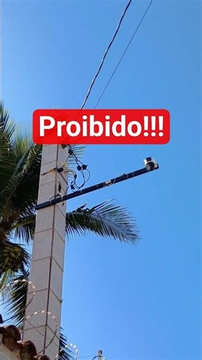 ligação clandestino #vigilancia#curiosidades #eletrica