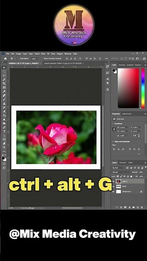 use clipping mask shortcut key in Photoshop|| Photoshop tutorials #photoshoptutorial #photoshop