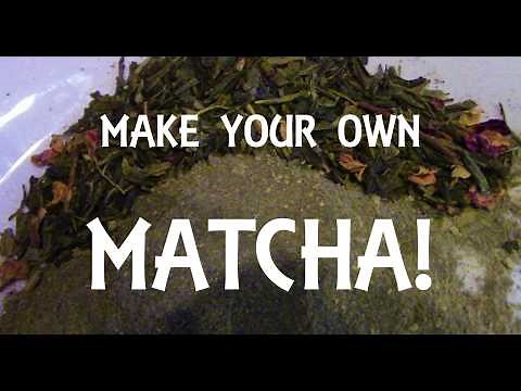 Make your own Matcha..using loose leaf tea!