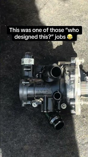 Replacing water pump on Volkswagen #mechanic #mobilemechanic #shorts #shortvideo #short #shortsfeed