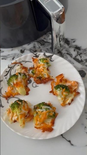 The Best Cheesy Broccoli Snack in 10 Minutes 🥦🧀 | Easy & Healthy Recipe #delicious #viralrecipe