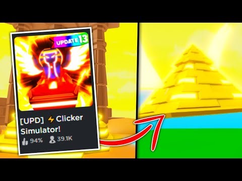 NEW EGYPT UPDATE IS BAD? Clicker Simulator Update 13