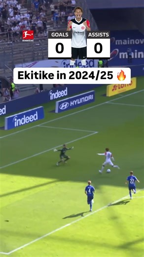 Sit back, relax, and enjoy every Hugo Ekitike goal and assist this season! 🍿 Eintracht Frankfurt | #Bundesliga | Bundesliga