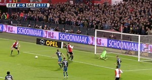 Dirk Kuyt scoring his 150th Eredivisie goal... right place, right time, as always. | GiveMeSport