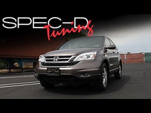 SPECDTUNING INSTALLATION VIDEO: 2007-2011 HONDA CR-V PROJECTOR HEADLIGHTS